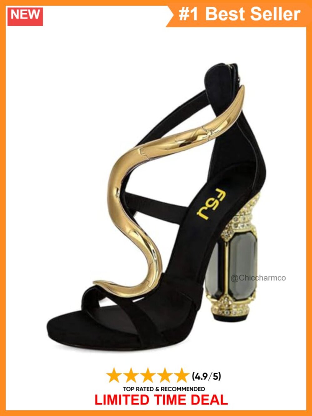 Women Open Toe Chunky Block High Heel Sandals Ankle Strap Wedding Party Shoes